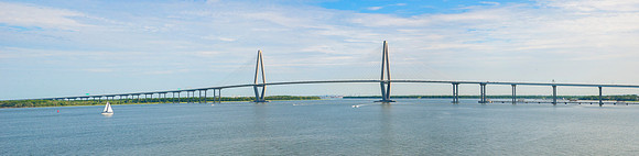 Charleston Bridge Panorama