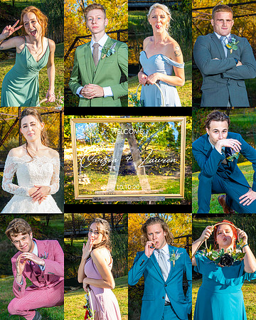 Wedding Collage - Fun (16x20)