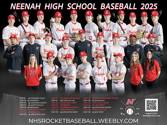 NHS Baseball Poster Layout (24 x 18)